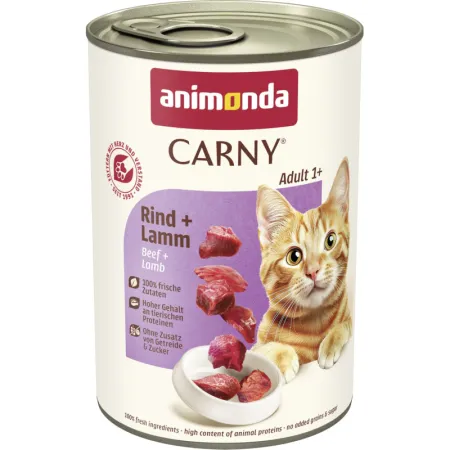 ANIMONDA Carny Adult Cat wołowina, jagnięcina 400g
